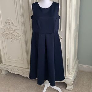 Eloquii Scuba NAVY dress
